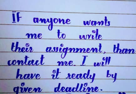 assignment writing