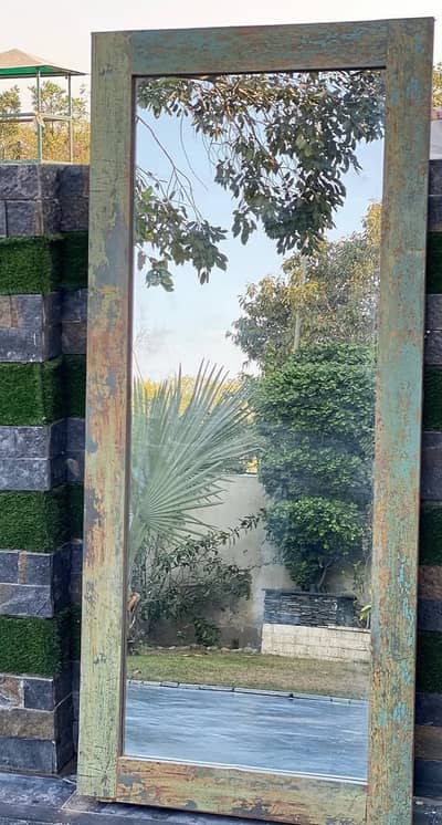 6 ft tall Mirror with Stand