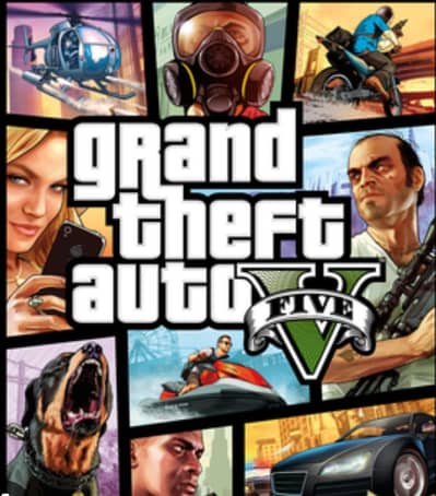 GTA V 156GB HDD Plug N Play + Case - PC/PS4