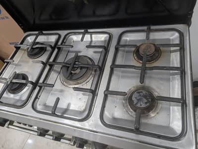 Canon Cooking Range (5 Burners) Good Condition slightly used