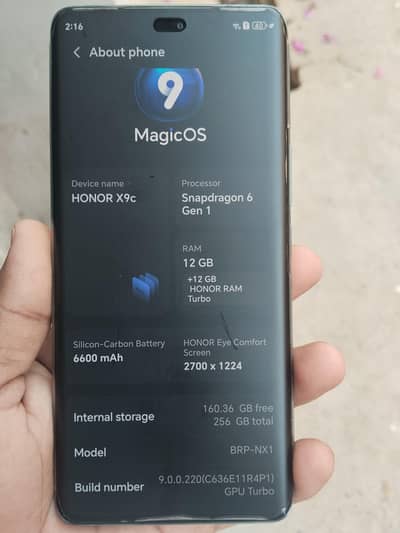 Honor X9c