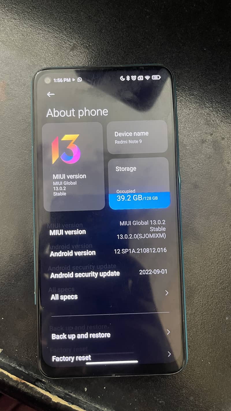 Xiaomi Redmi Note 9 2