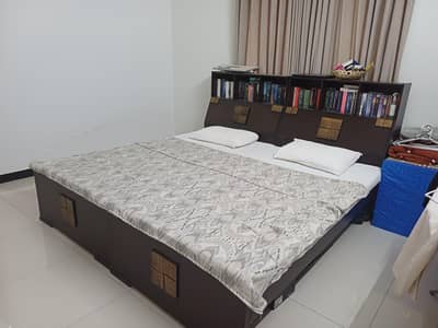 Single Beds with Built-in Bookshelf and Storage (Includes Matresses)