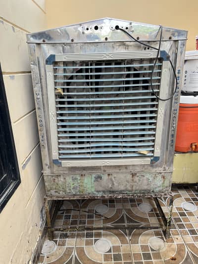 Full size stanless steel cooler with 56 inch fan
