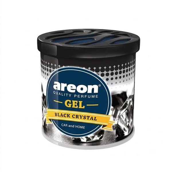 Areon Gel Air Freshener Black Crystal – Long-Lasting Premium Luxury Car Scent