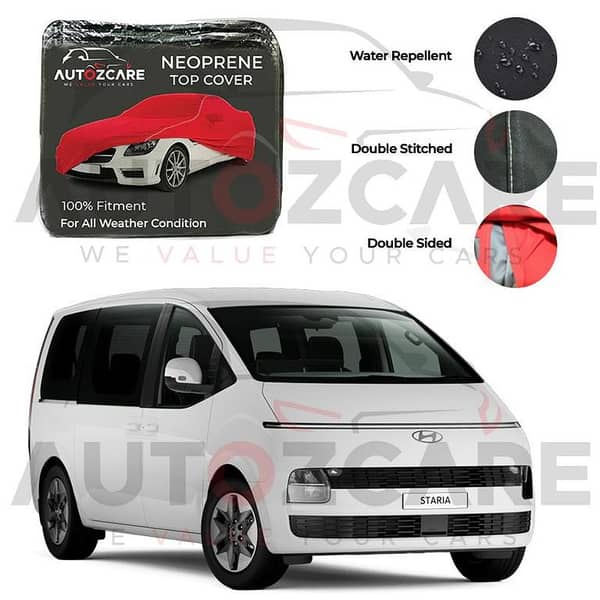 Hyundai Staria Neoprene Top Cover - 2022-2026