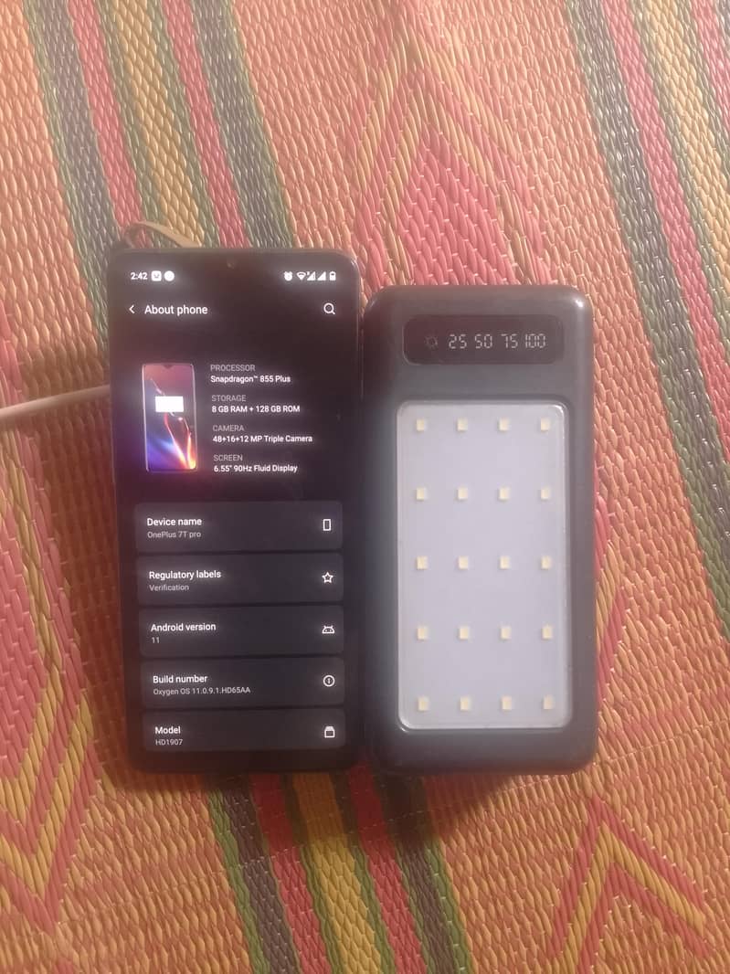 One Plus 7T Pro 0