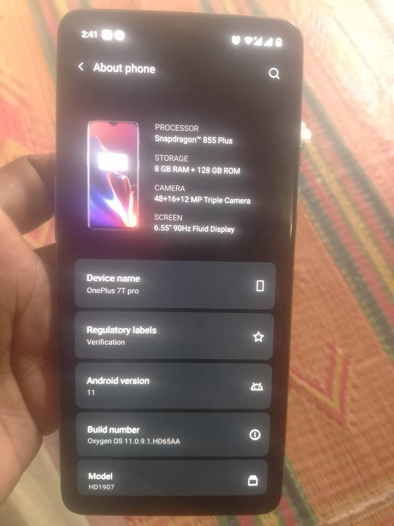 One Plus 7T Pro 1