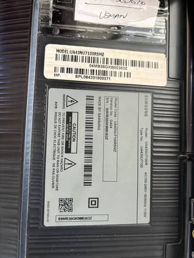 43” Samsung LED - 7 Series