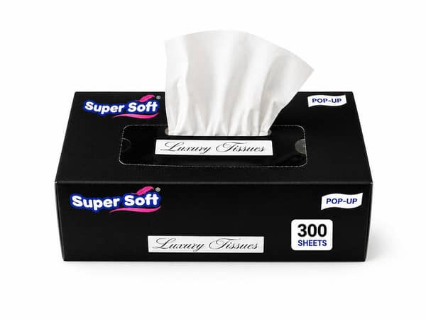 Super Soft Luxury Pop-Up Tissues – 300 Sheets