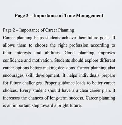 Assignment writing