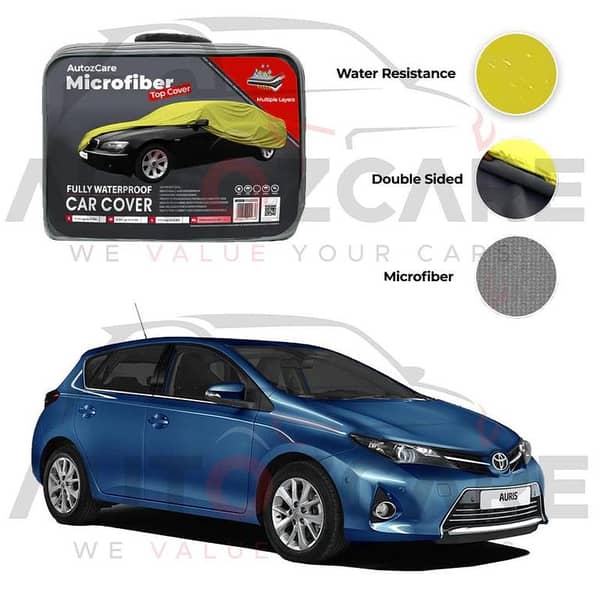 Toyota Auris Microfiber Car Top Cover - Model 2018-2026