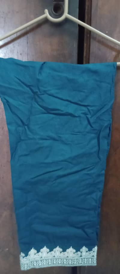 embroidery cotton 3piece for women
