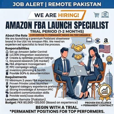 Amazon FBA Launch Specialist
