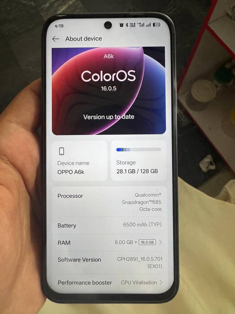 OPPO A6k 1
