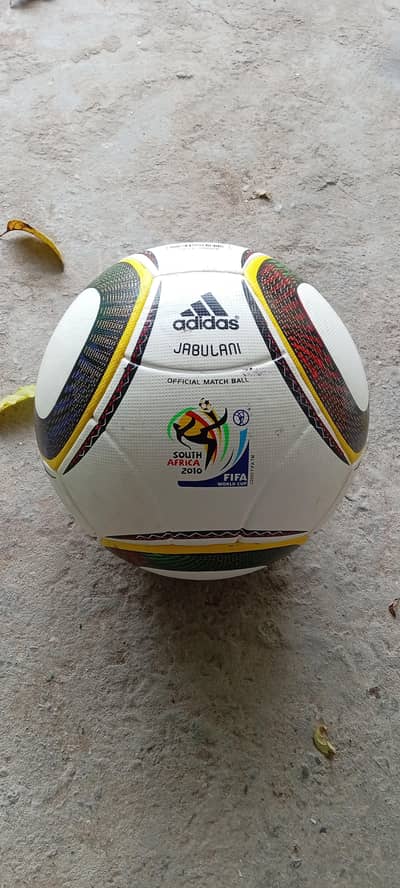 Jabulani real match ball.