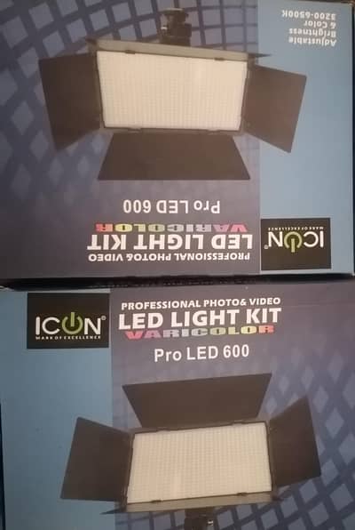 Professional LED Studio Light، Photo & Video Shooting کے لیے بہترین۔