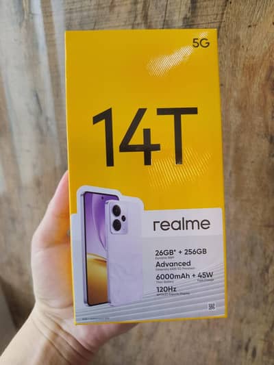 12+14gb/256gb Realme 14T 5G exchange possible