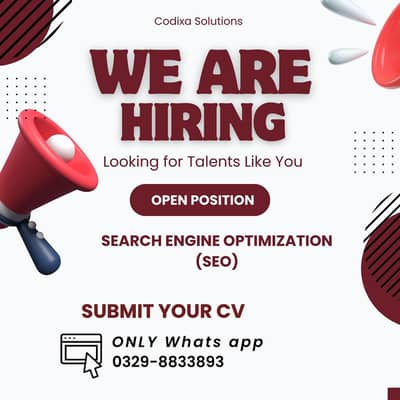 Hiring: SEO Intern