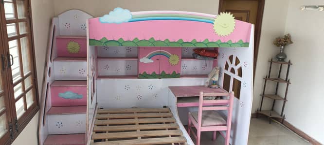 Bunker bed for kids.