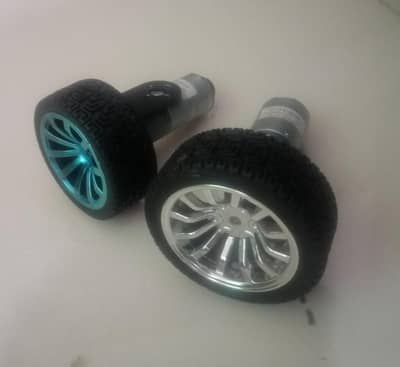 Encoded metal gear motors with wheelset
