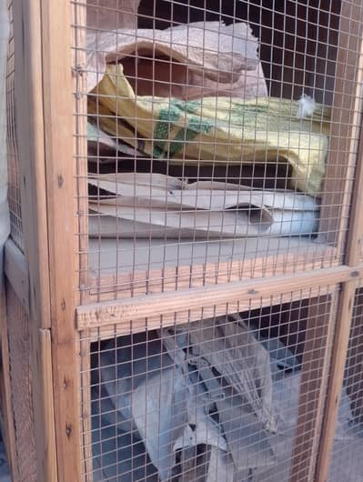 Wooden Bird Cage