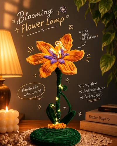 flower lamp