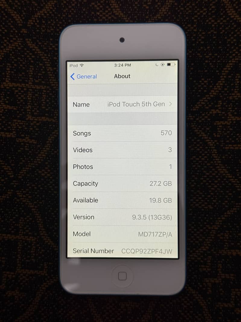 iPod Touch 5th Gen 1