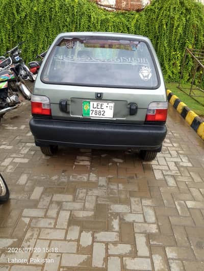 Suzuki Mehran Euro eng VX 2012 with AC & Led tape USB Speaker. Lahore