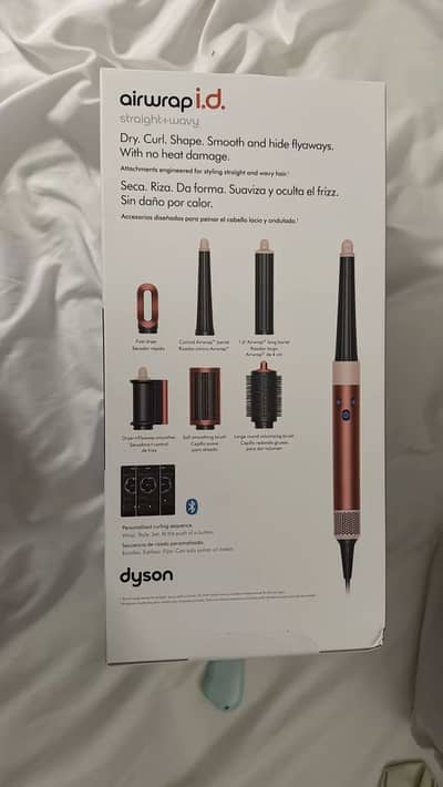 New Dyson Air wrap i. d multi styler and dryer curly+coily (Amber silk)