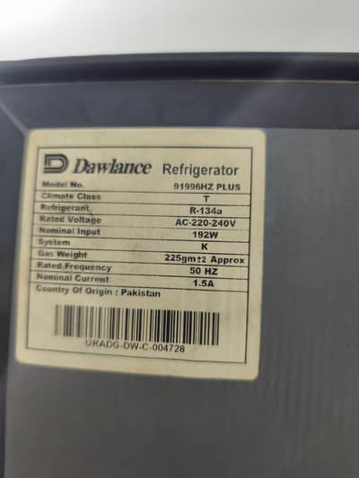 dawlance refrigerator