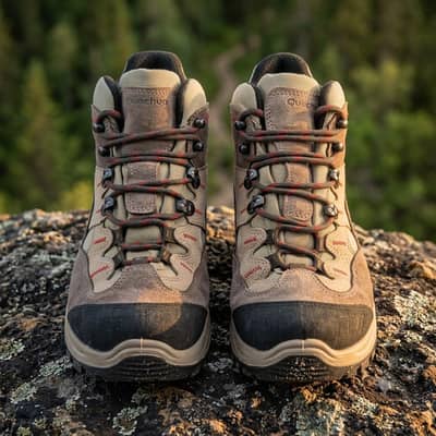 Quechua Water Proof Hiking Shoes (UK 8 / EU 42) Excellent Condition