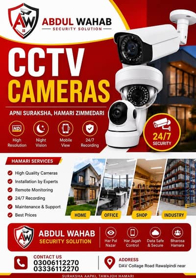 Cctv camera installation
