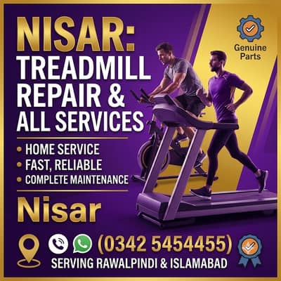 Treadmill Motor Belt Board Sensor Repair Services Pakistan