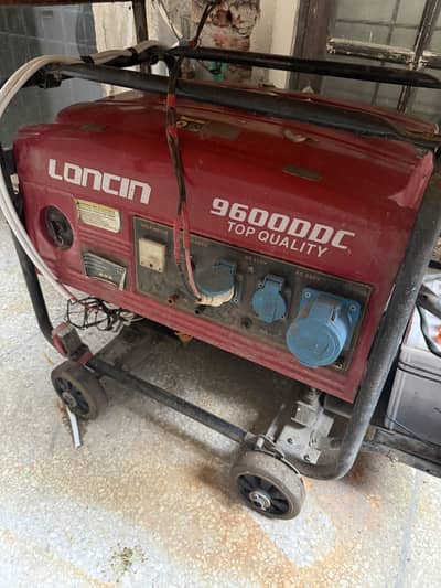Excellent loncin genrator used 6.5 kva woth Ats automatic