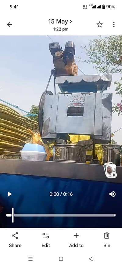 Sugarcane machine