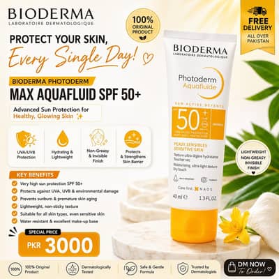 bioderma photoderm fluide MAX SPF 100 invisible Sunscreen 40m
