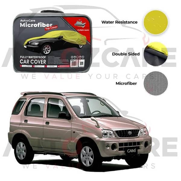 Toyota Cami Microfiber Car Top Cover - Model 1997-2005