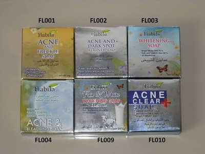 Faibila Herbal soap 80g _acne 'whiting 'Goat Milk' dark spots FL001