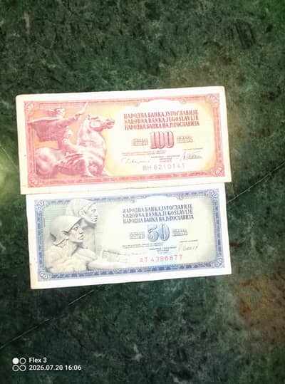 yogosalavia old antique banknotes for sale