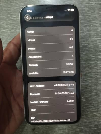 iPhone 12 pro factory