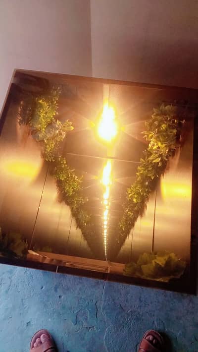 Modern Infinity Mirror Coffee Table | Handmade Wooden Center Table