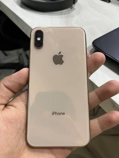 iPhone XS Gold 256gb Bypass – Good Condition