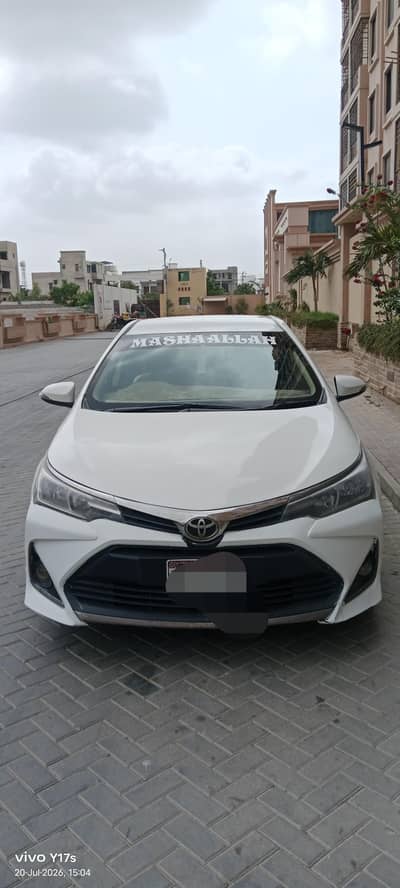 Toyota Corolla Altis 2021 white