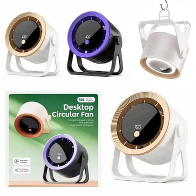 Portable Rechargeable Cooling Fan free delivery parcel check before pa