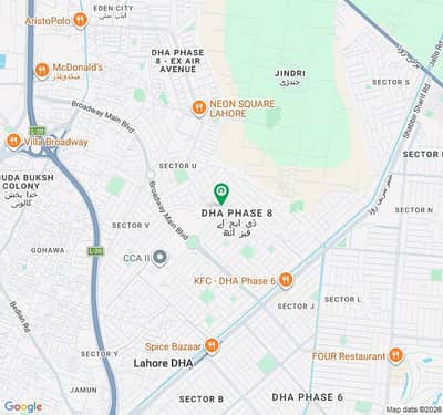 Prime Investment Opportunity 16 Marla Commercial Plot Available For Sale in DHA Phase 8 CCA 1
