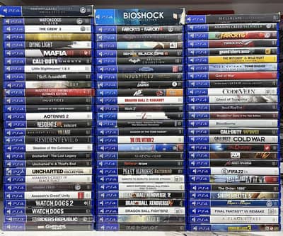 Ps4 / Playstation 4 Used Games in 10/10 Condition