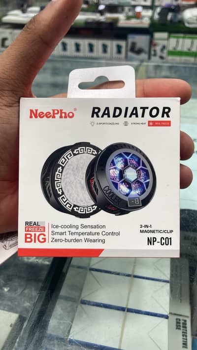 Mobile Phone Cooler NeePho NP-C01 Ice Cooling Fan for PUBG/FreeFire