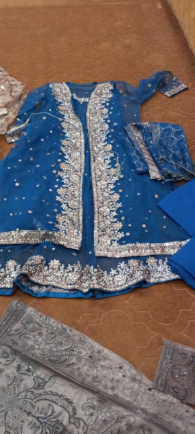 full embroidered maksi