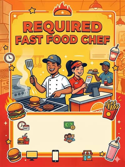 Required Fast Food Chef